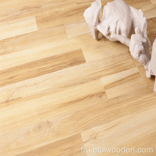 Plancher de bois franc raclé à la main en gros de hickory